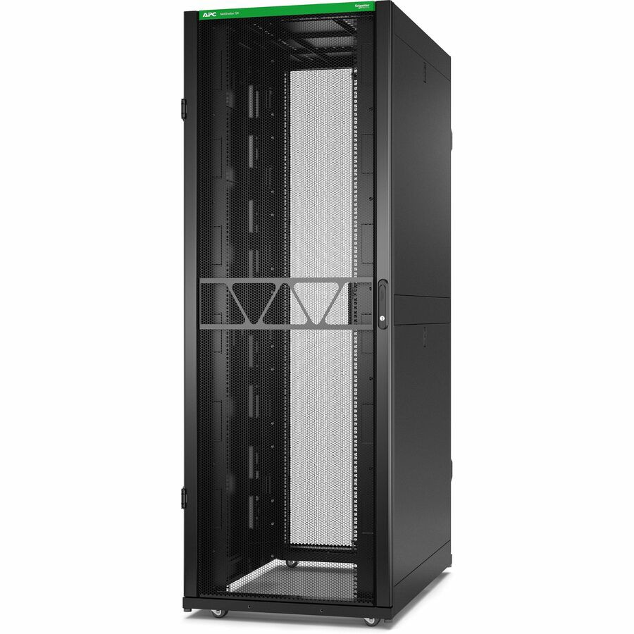APC NetShelter SX Server Rack Gen 2, 45U, 2124H x 750W x 1200D mm, with Sid