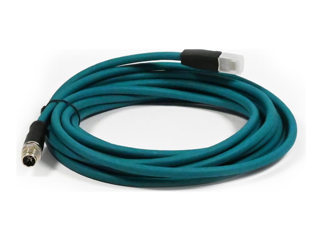 Brady patch cable - 66 ft - green, black