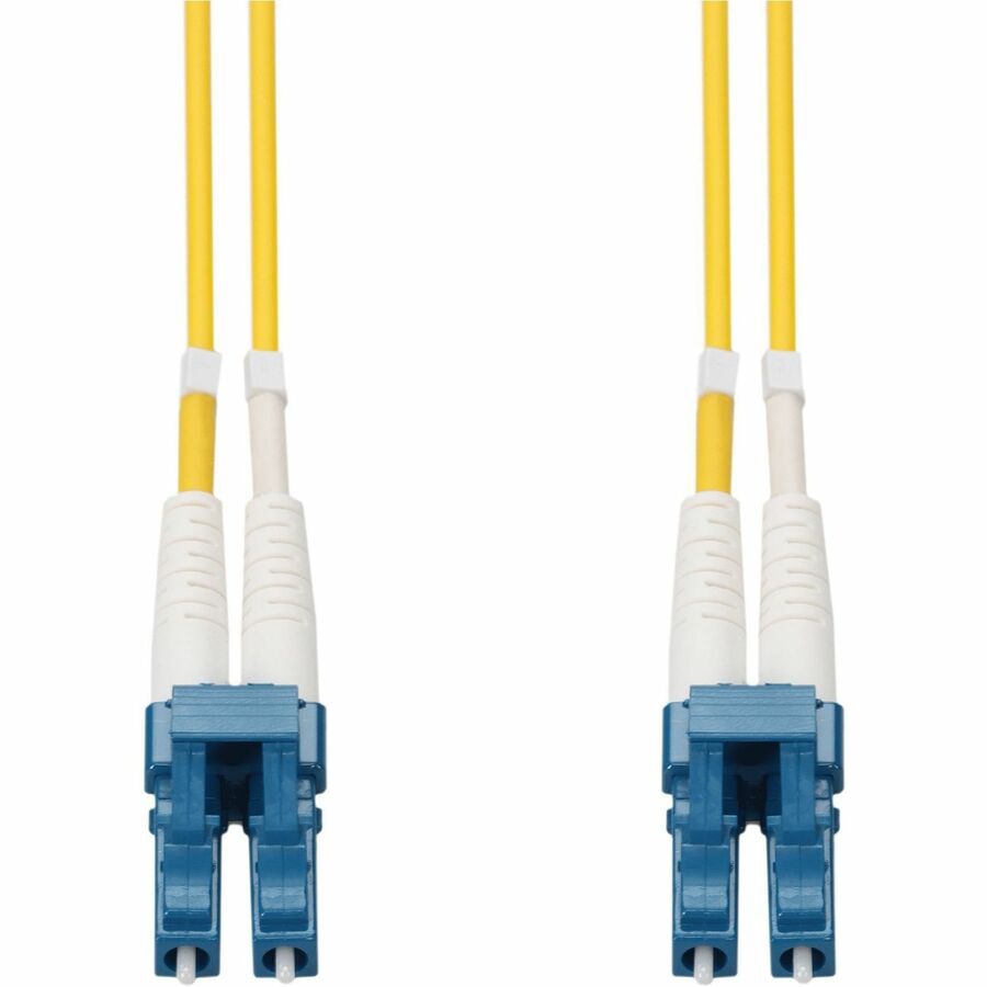 Proline 25m LC to LC Yellow OM4 Duplex OFNR (Riser-Rated) Fiber Patch Cable