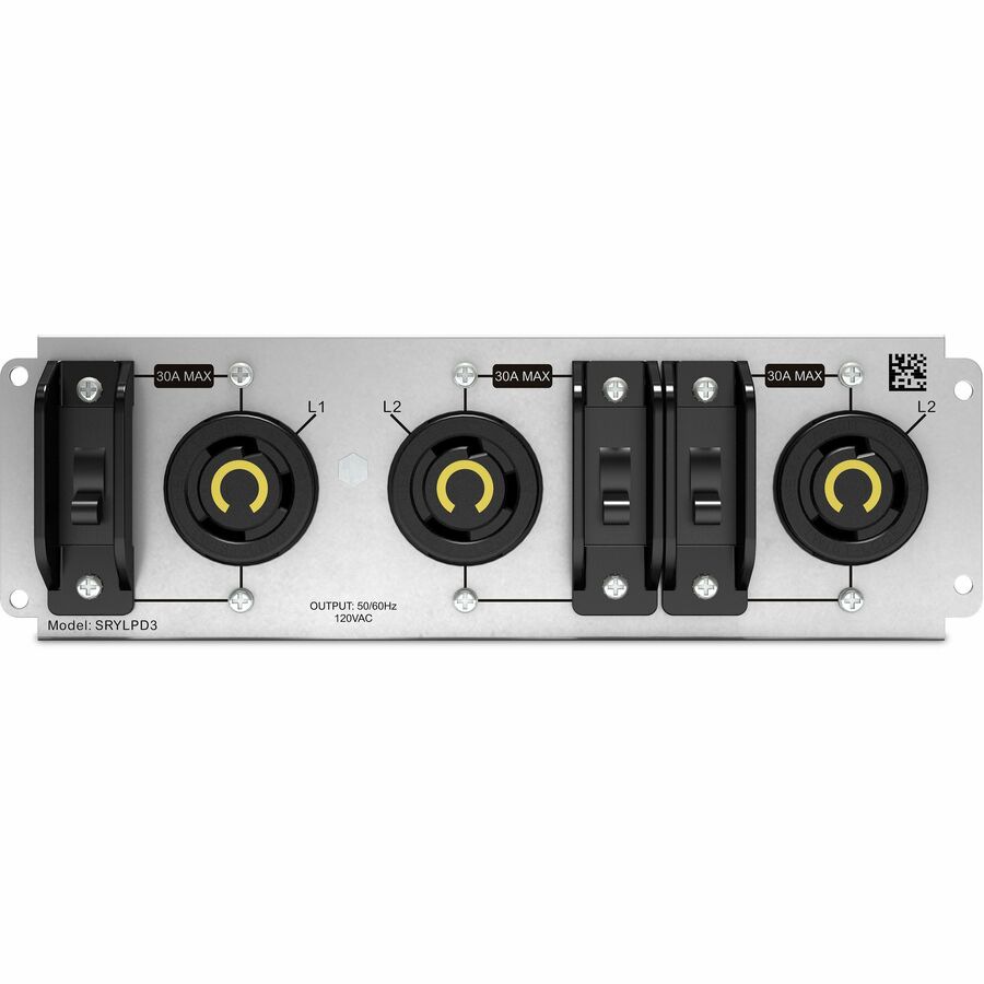APC Backplate Kit with 3x NEMA L5-30R Outlets for Smart-UPS Modular Ultra