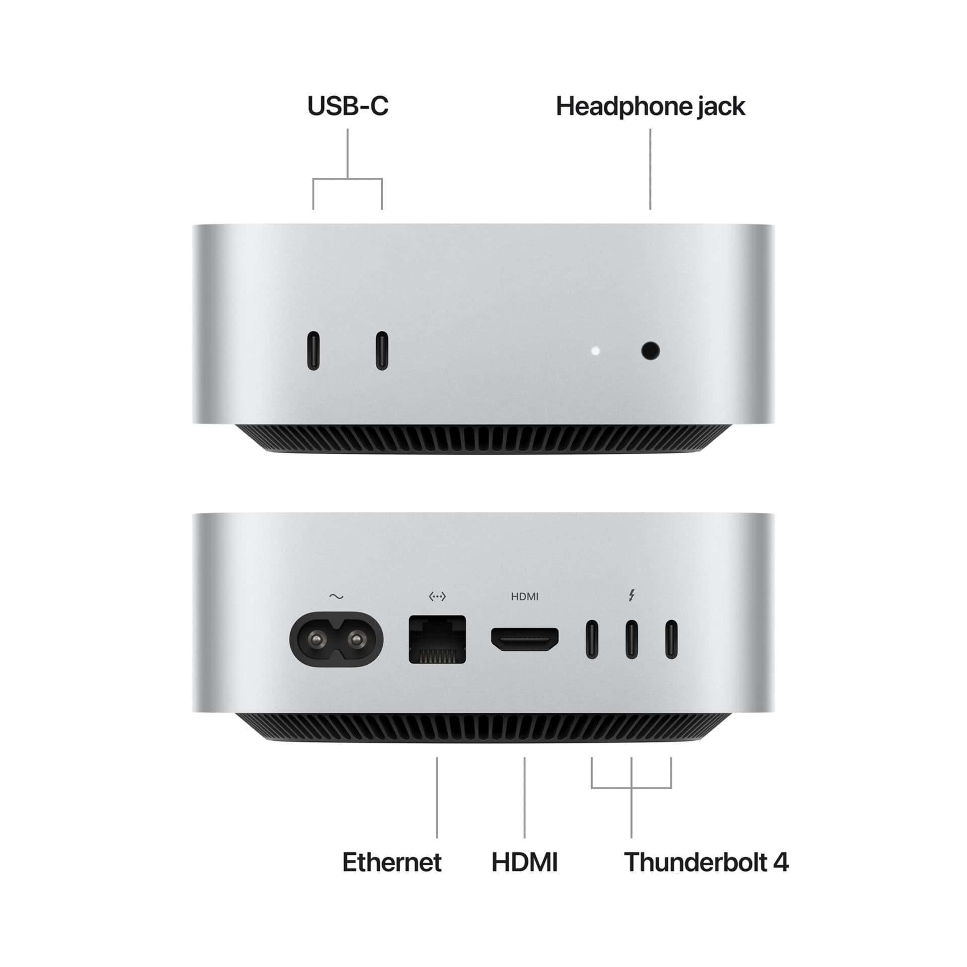 Thumbnail 2 of 8 for Apple Mac Mini - M4 - 10-core CPU - 10-core GPU - 32 GB RAM - 1 TB SSD