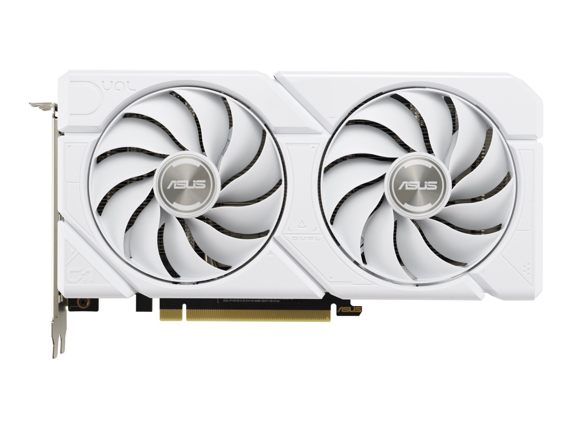 ASUS Dual GeForce RTX 4070 SUPER EVO 12GB - White OC Edition - graphics car