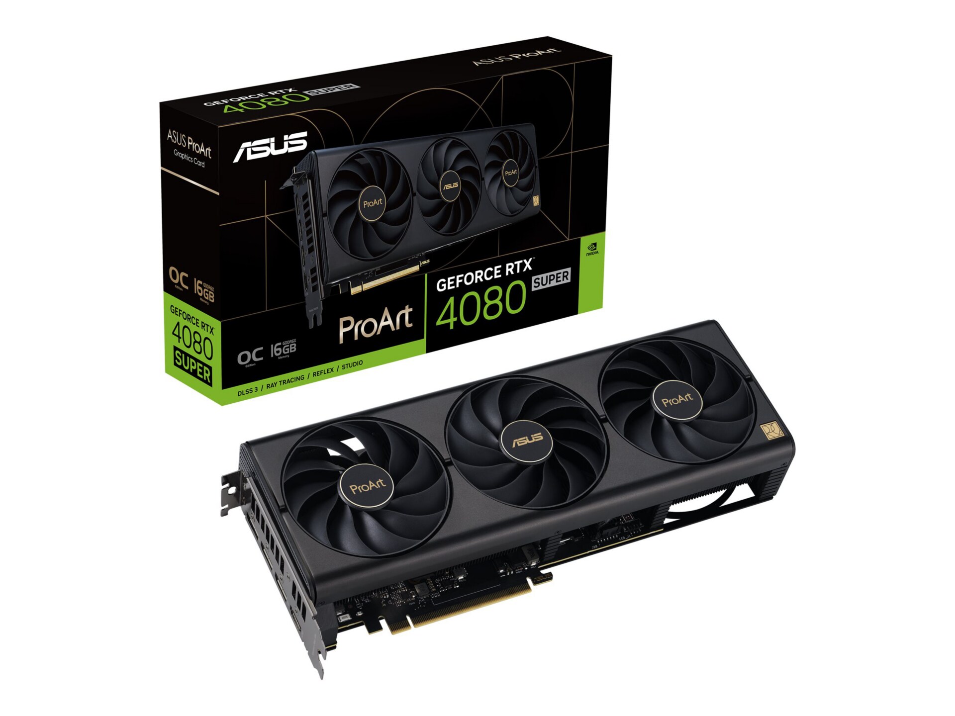 ASUS ProArt GeForce RTX 4080 Super 16GB - OC Edition - graphics card - NVID