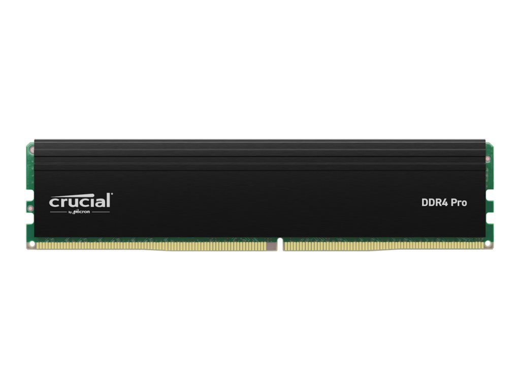 Crucial Pro - DDR4 - module - 32 GB - DIMM 288-pin - 3200 MHz / PC4-25600 - unbuffered