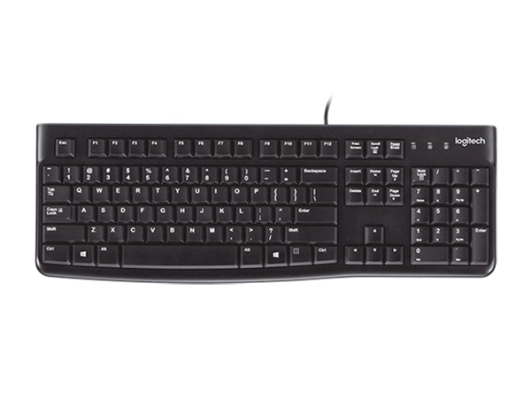 Lenovo Logitech K120 Plug-and-Play USB Keyboard