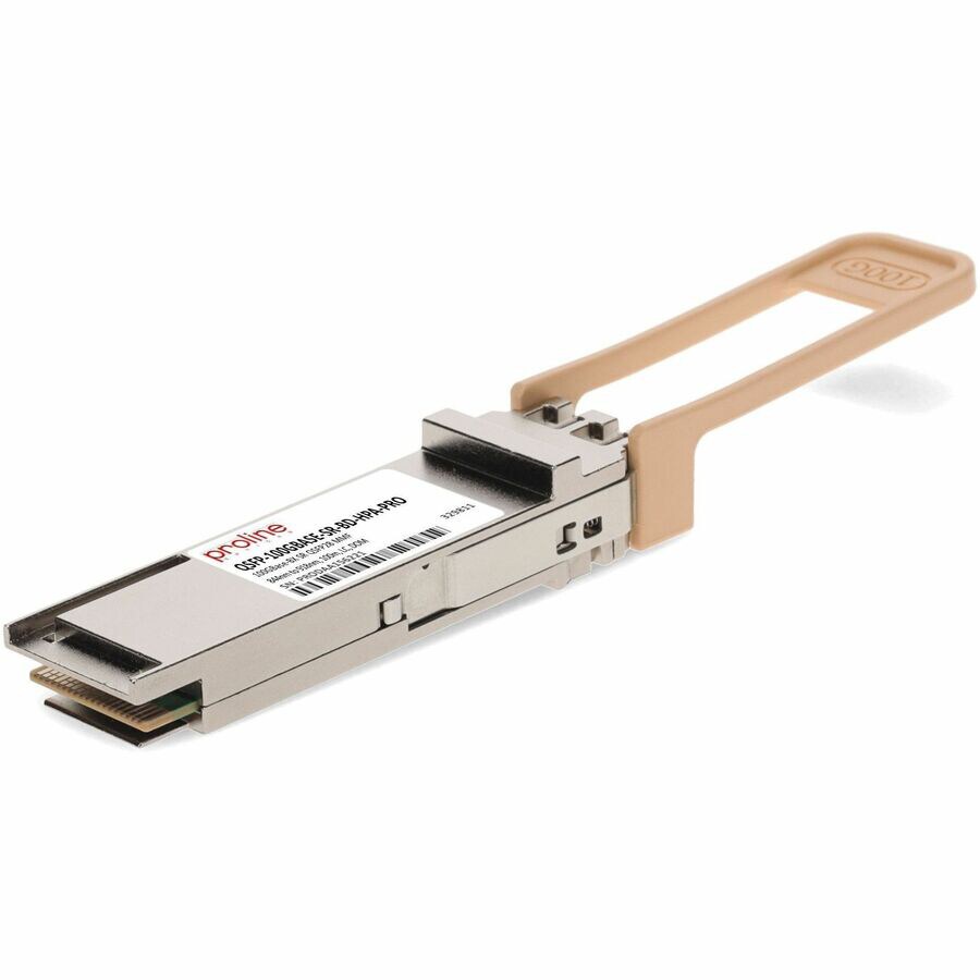 Proline HP Compatible TAA 100GBase-BX SR QSFP28 Transceiver (MMF, 844nm to