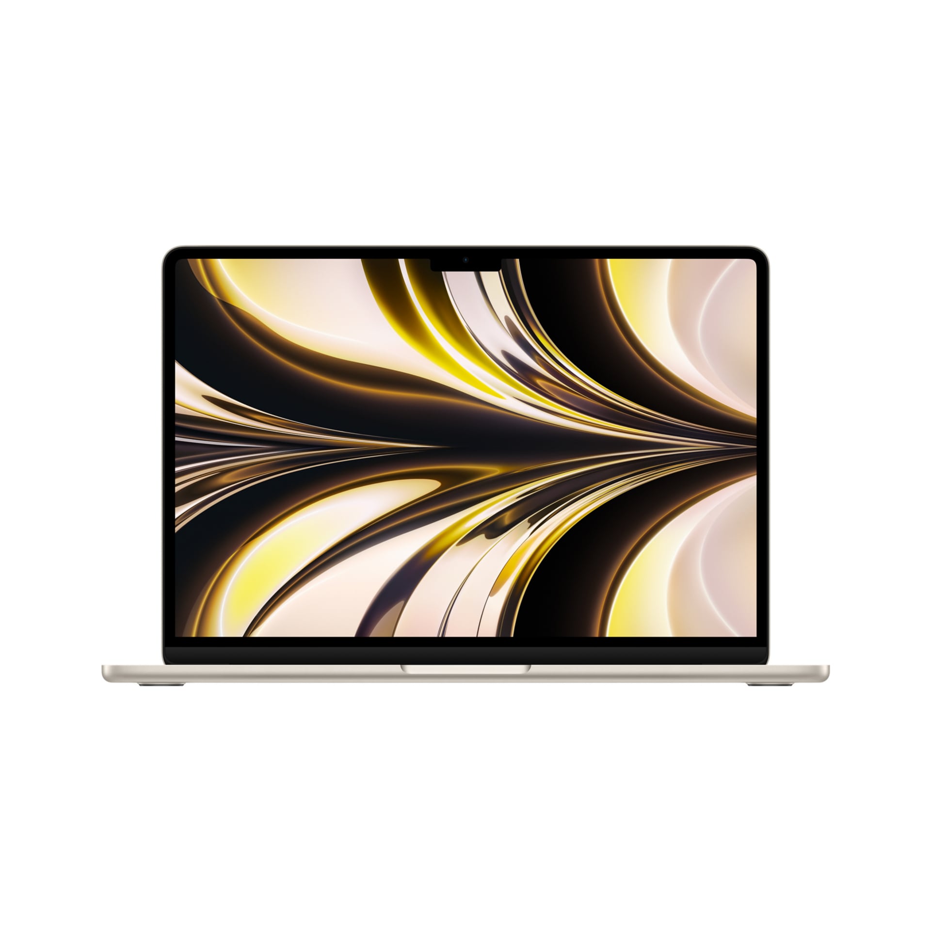 Apple MacBook Air - 13" - M2 - 8‑core CPU - 8‑core GPU - 16 GB RAM - 256 GB SSD - Starlight
