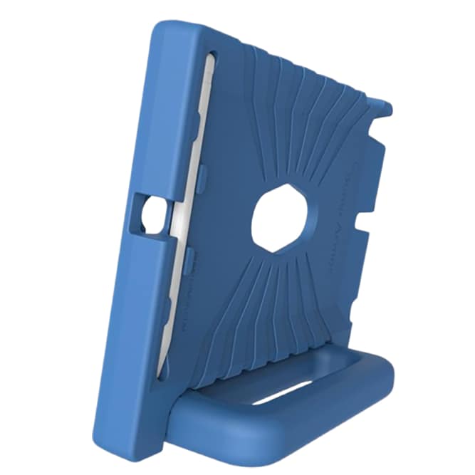 Bump Armor iPad Foam-Carry with Convertible Handle - Blue