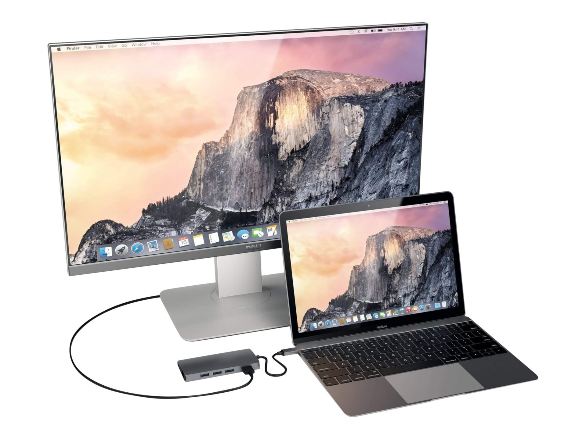 Satechi Aluminum Multi-Port Adapter V2 - docking station - USB-C - 1GbE