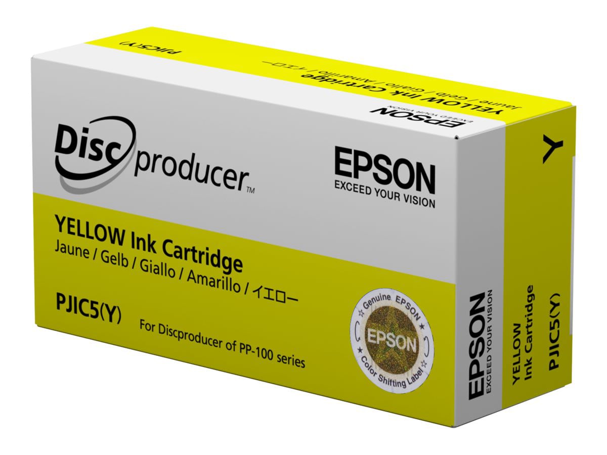 Epson Discproducer PJIC7(Y) - yellow - original - ink cartridge