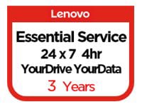 Lenovo Essential Service + YourDrive YourData - extended service agreement