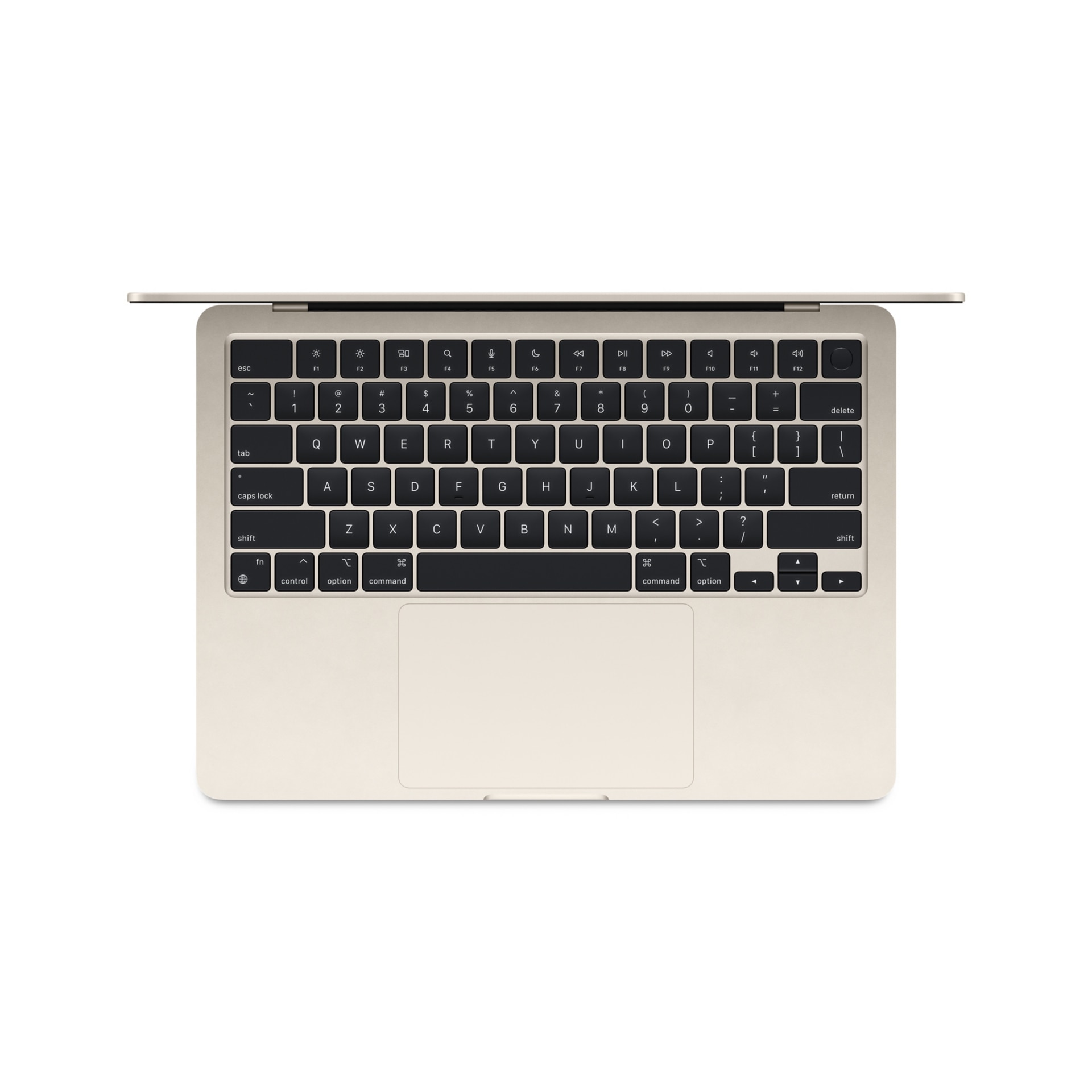 Thumbnail 2 of 9 for Apple MacBook Air - 13" - M3 - 8‑core CPU - 10‑core GPU - 24 GB RAM - 256 GB SSD - Starlight