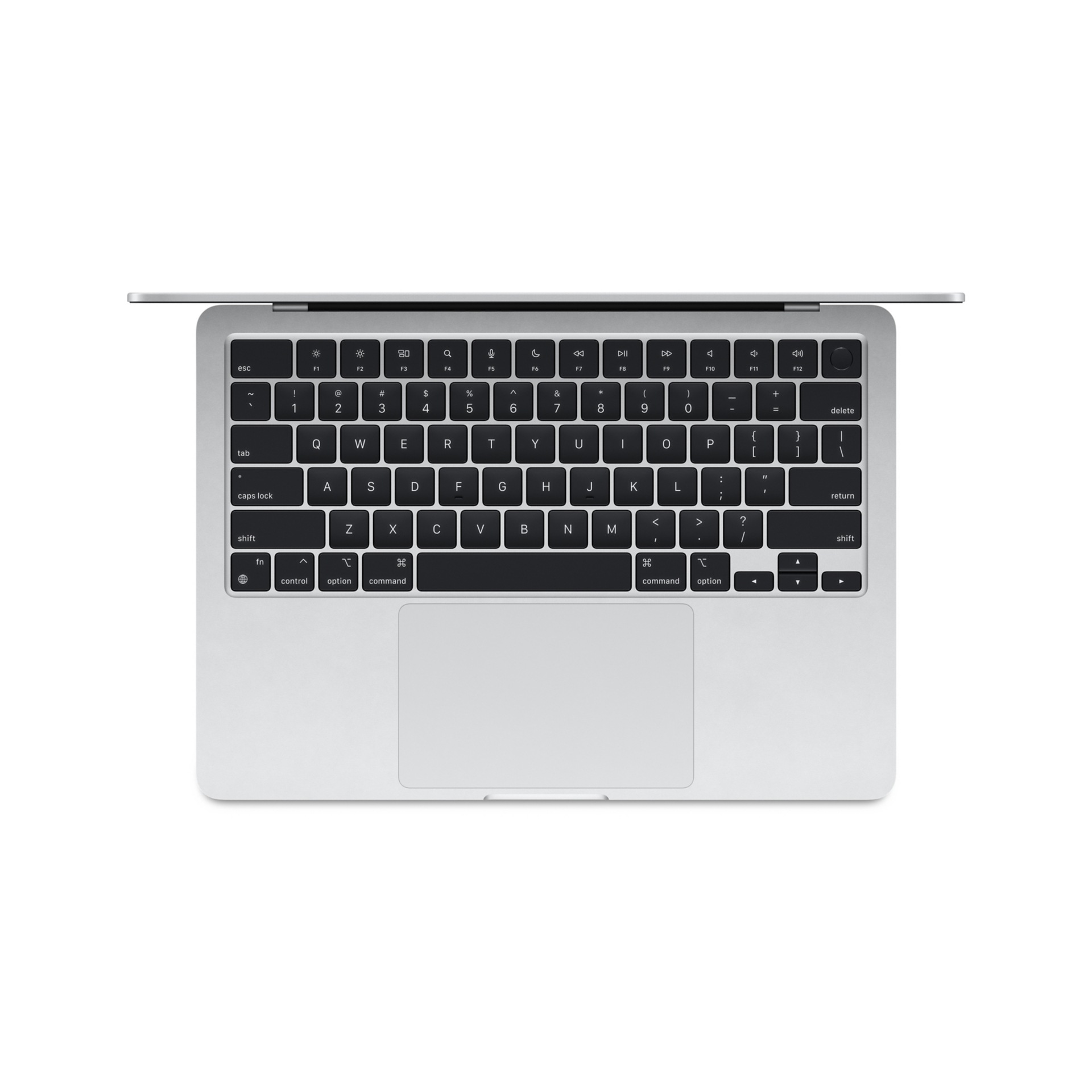 Thumbnail 2 of 9 for Apple MacBook Air - 13" - M3 - 8‑core CPU - 8‑core GPU - 16 GB RAM - 256 GB SSD - Silver