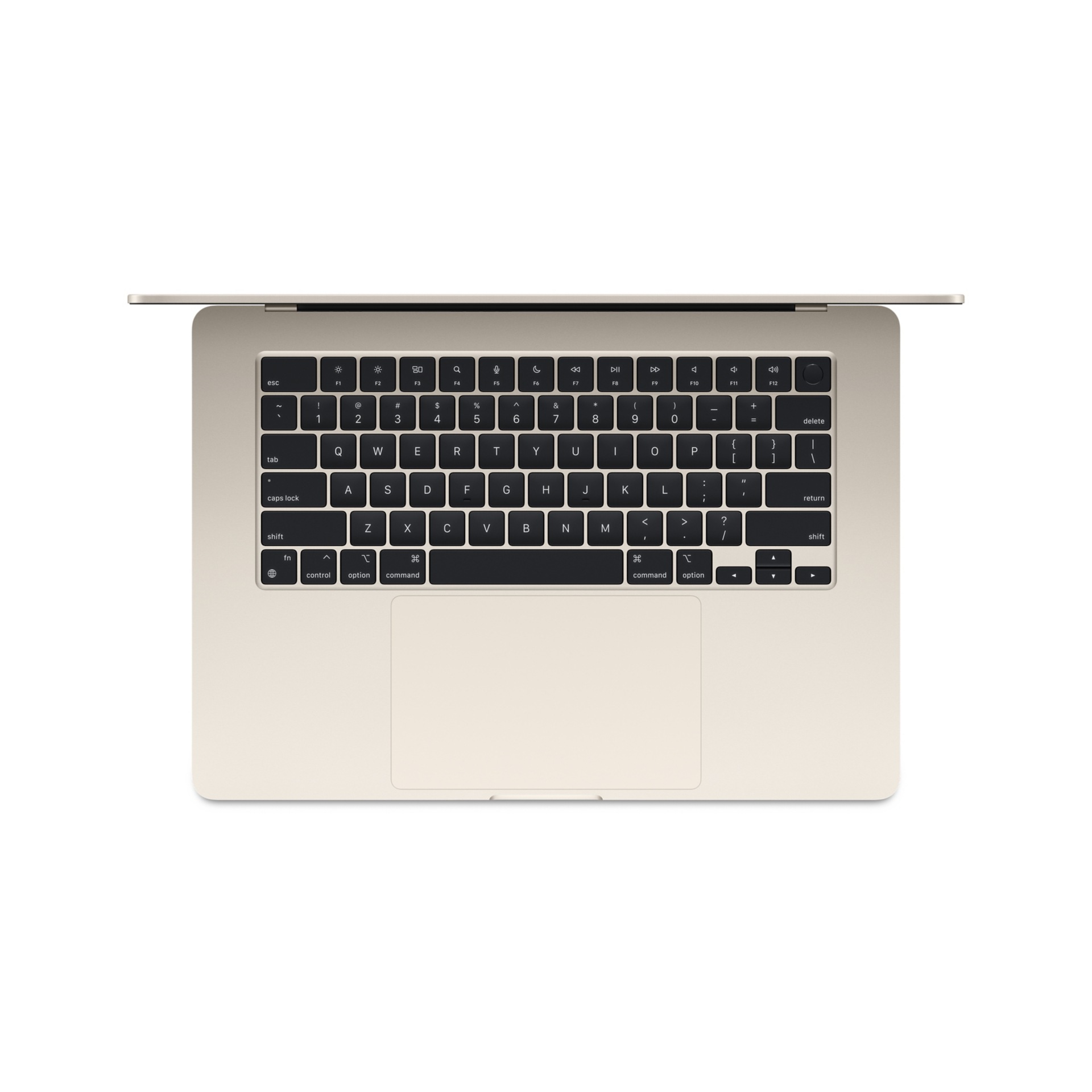 Thumbnail 2 of 9 for Apple MacBook Air - 15" - M3 - 8‑core CPU - 10‑core GPU - 16 GB RAM - 512 GB SSD - Starlight