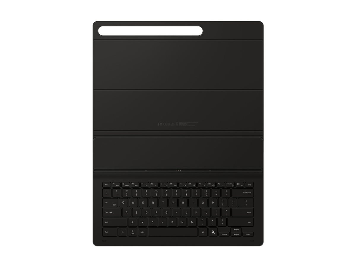 Samsung EF-DX920 - keyboard and folio case (book cover) - AI key - with touchpad - black Input Device