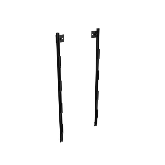 Chief TiLED dvLED Universal Wall Mount - 4 High Extender - For 27 Inch dvLED Panels - TAA Compliant - Black