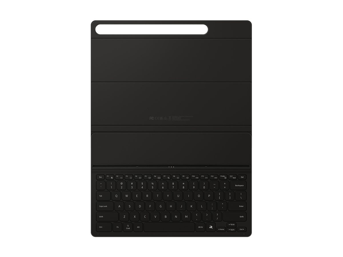 Thumbnail 2 of 4 for Samsung EF-DX820 - keyboard and folio case (book cover) - slim, AI key - with touchpad - black Input Device