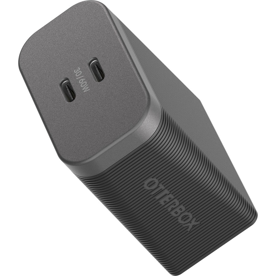 OtterBox USB-C Fast Charge Dual Port Wall Charger Premium Pro, 60W