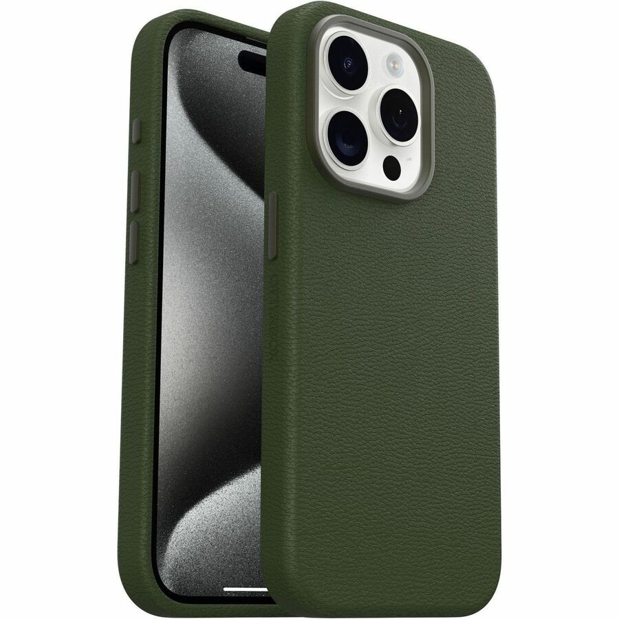 OtterBox iPhone 15 Pro Case Symmetry Series Cactus Leather