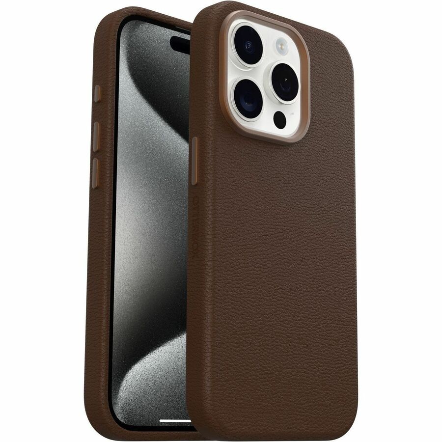 OtterBox iPhone 15 Pro Case Symmetry Series Cactus Leather