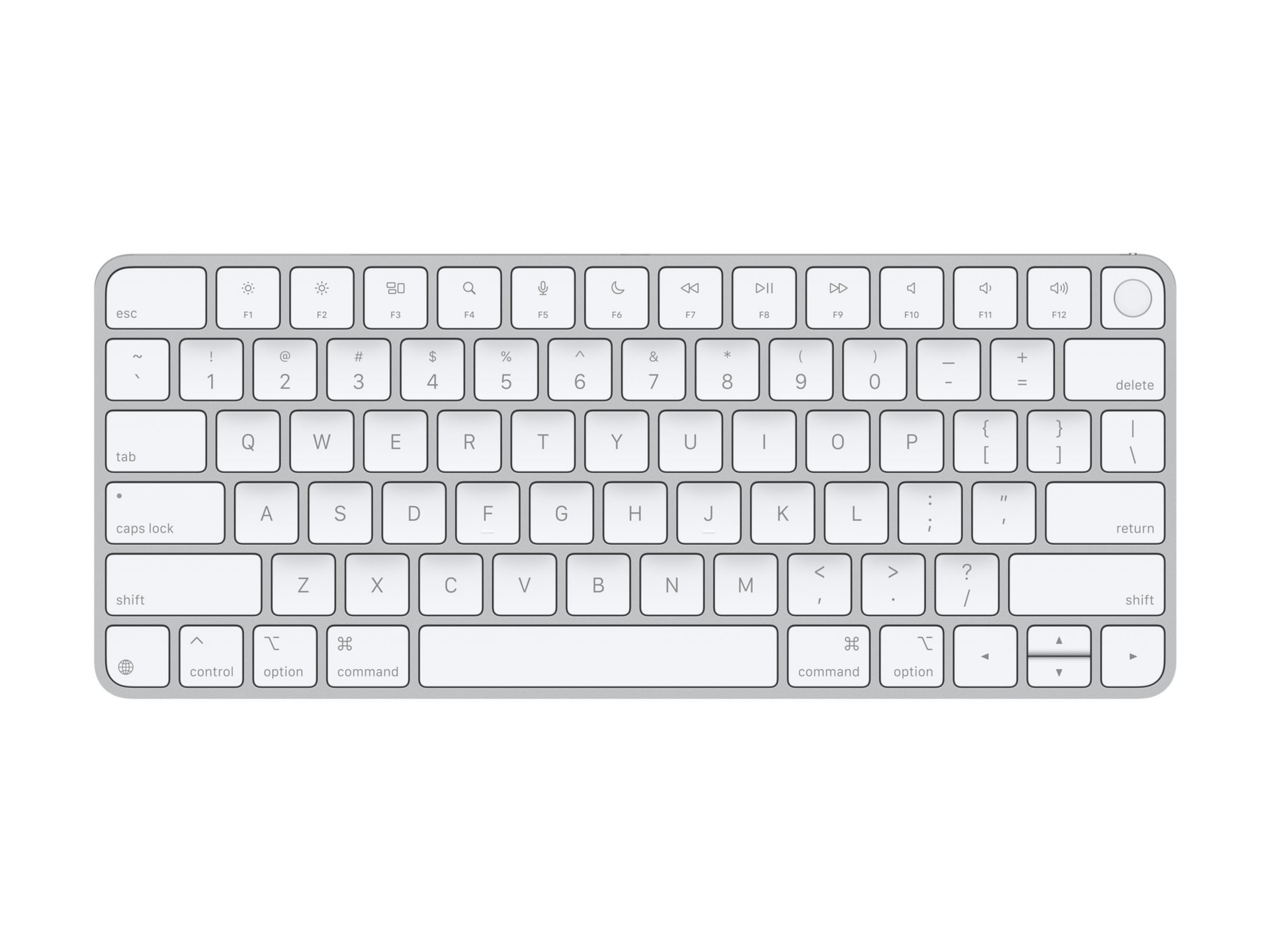 Apple Magic Keyboard with Touch ID - keyboard - USB-C - QWERTY - US Input D