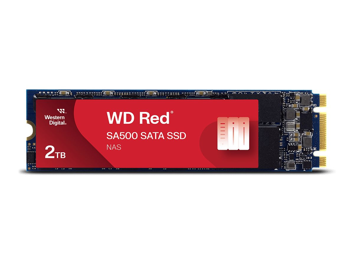 新品未使用 WD RED SA500 2TB SATA SSD 2セット WD Red SA500 WDS200T2R0A-68CKB0 - SSD - 2 TB - SATA 6Gb/s