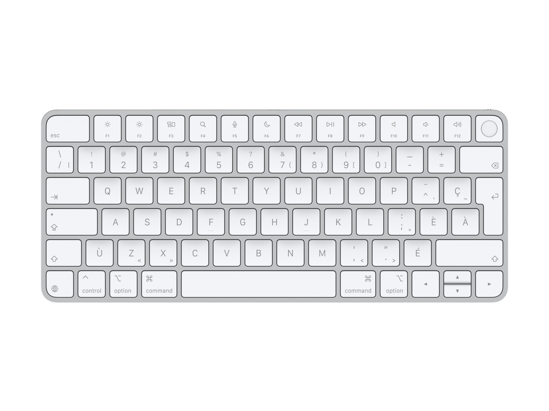 Apple Magic Keyboard with Touch ID - keyboard - USB-C - QWERTY - Canadian F