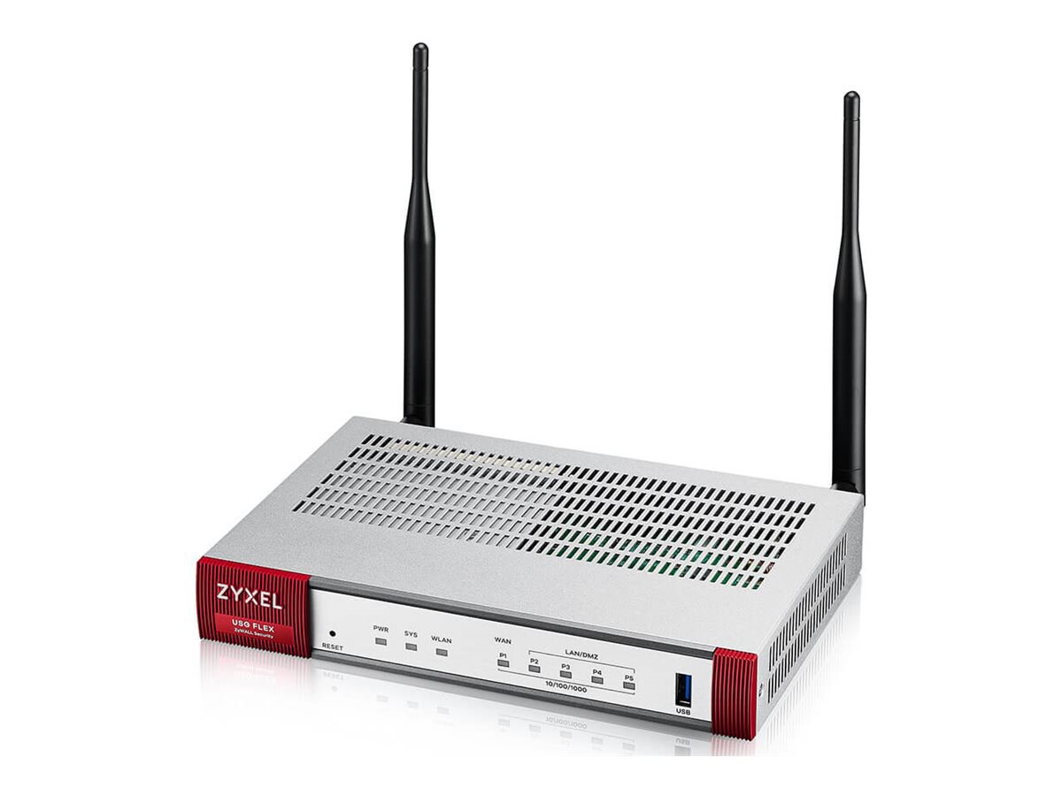 Zyxel USG Flex 100AX - firewall - Wi-Fi 6 - cloud-managed