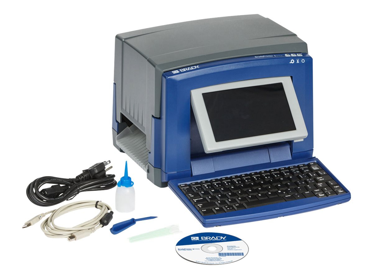 Brady S3100 - General ID Kit - label printer - B/W - thermal transfer