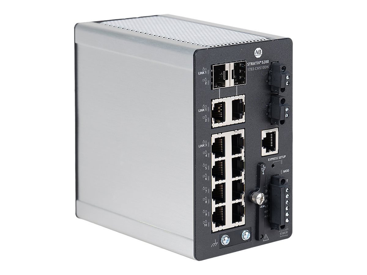 Allen-Bradley Stratix 5200 1783-CMS10DP - switch - 10 ports - smart
