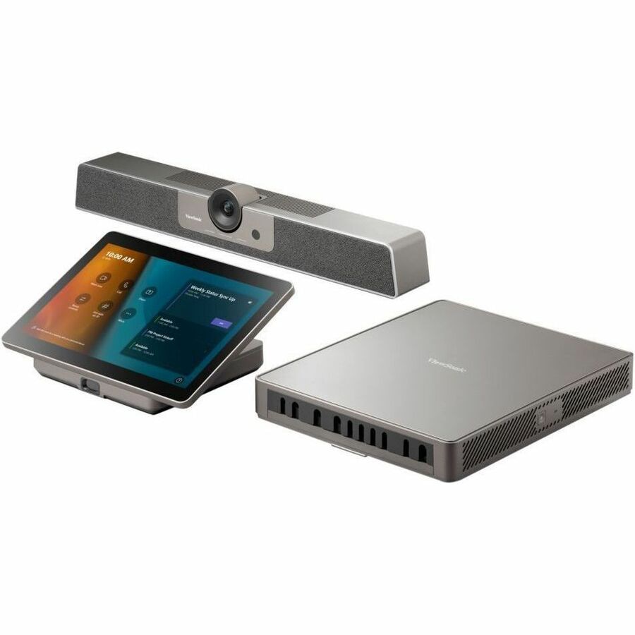 ViewSonic IFP105UW-MTRC - Microsoft Teams Room Bundle 105" 5K 21:9 Interactive Display, Mini-PC, Touch Console, Camera