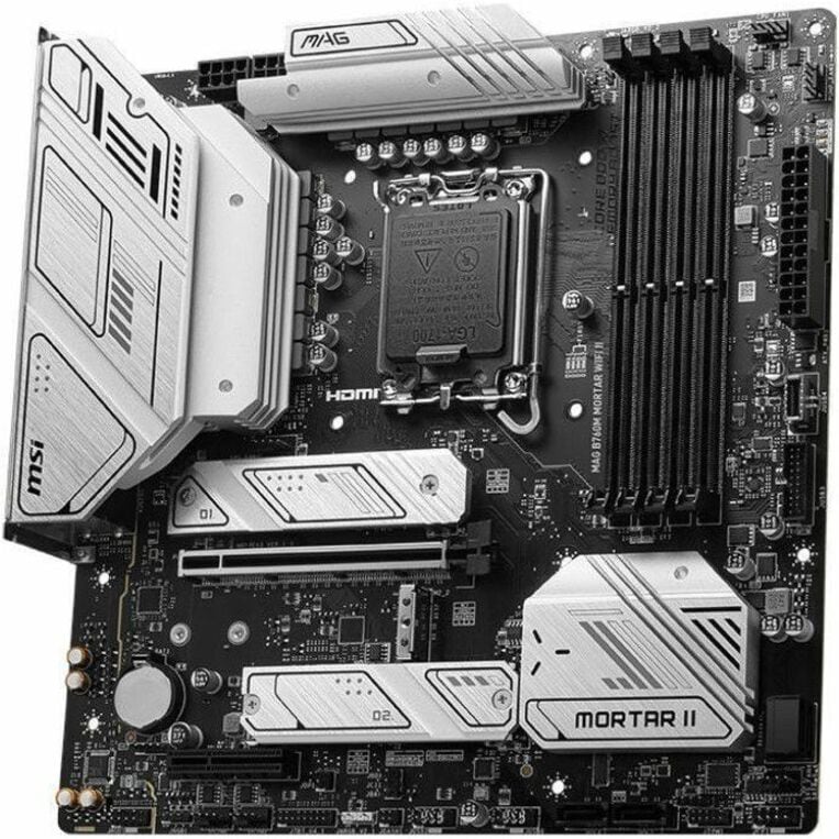 MSI MAG B760M MORTAR WIFI II Desktop Motherboard - Intel B760 Chipset - Soc