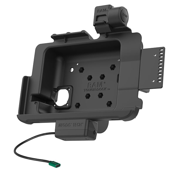 RAM Mounts GDS Powered Dock with Latch for ET40 and ET45 10" Tablets