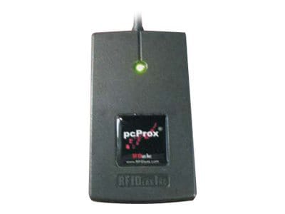 RF IDeas WAVE ID Solo Keystroke EM Black Reader - RF proximity reader - USB