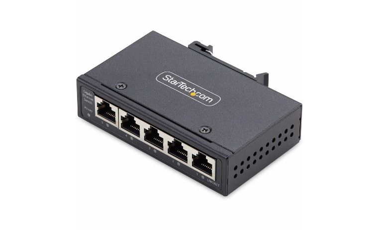 StarTech 5-Port Unmanaged Industrial Network Switch, 100/1000