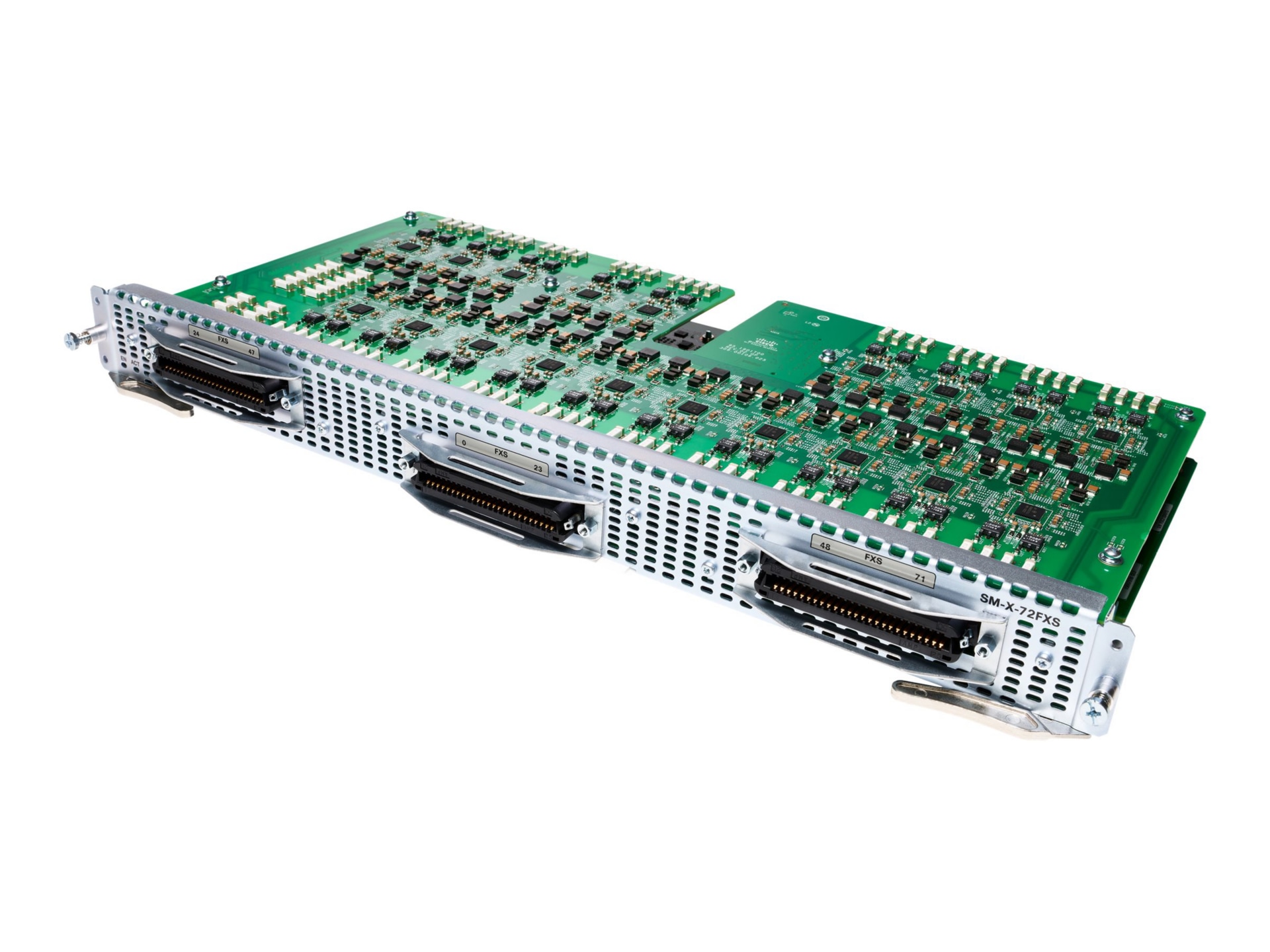 Cisco SM-X-72FXS Service Module - expansion module - FXS x 72