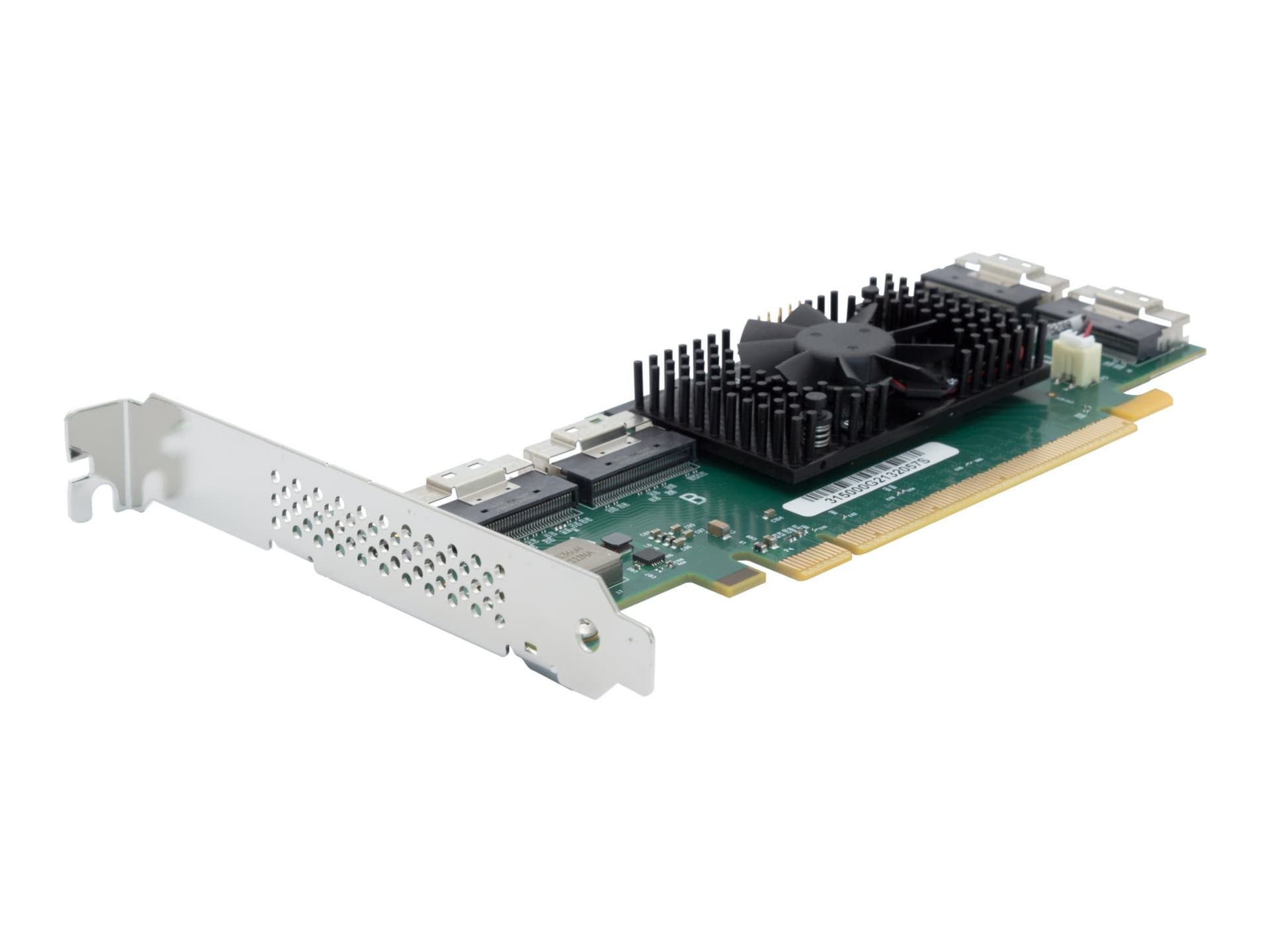 ATTO ExpressNVM S48F - storage controller - PCIe 4.0 x4 (NVMe) - PCIe 4.0 x16 - TAA Compliant