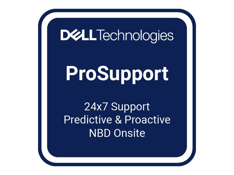 Dell Upgrade from 3Y Next Business Day to 4Y ProSupport - extended service agreement - 4 years - on-site