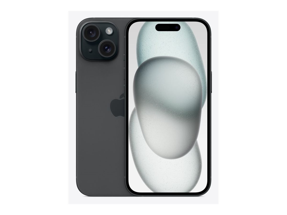 Apple iPhone 15 - black - 5G Smartphone - 128 GB - GSM