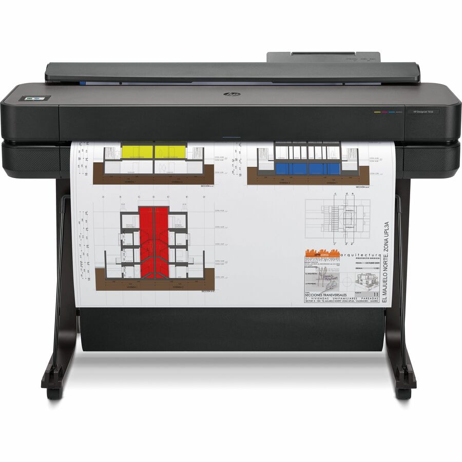 HP Designjet T650 A0 Inkjet Large Format Printer - Includes Printer - 36" P