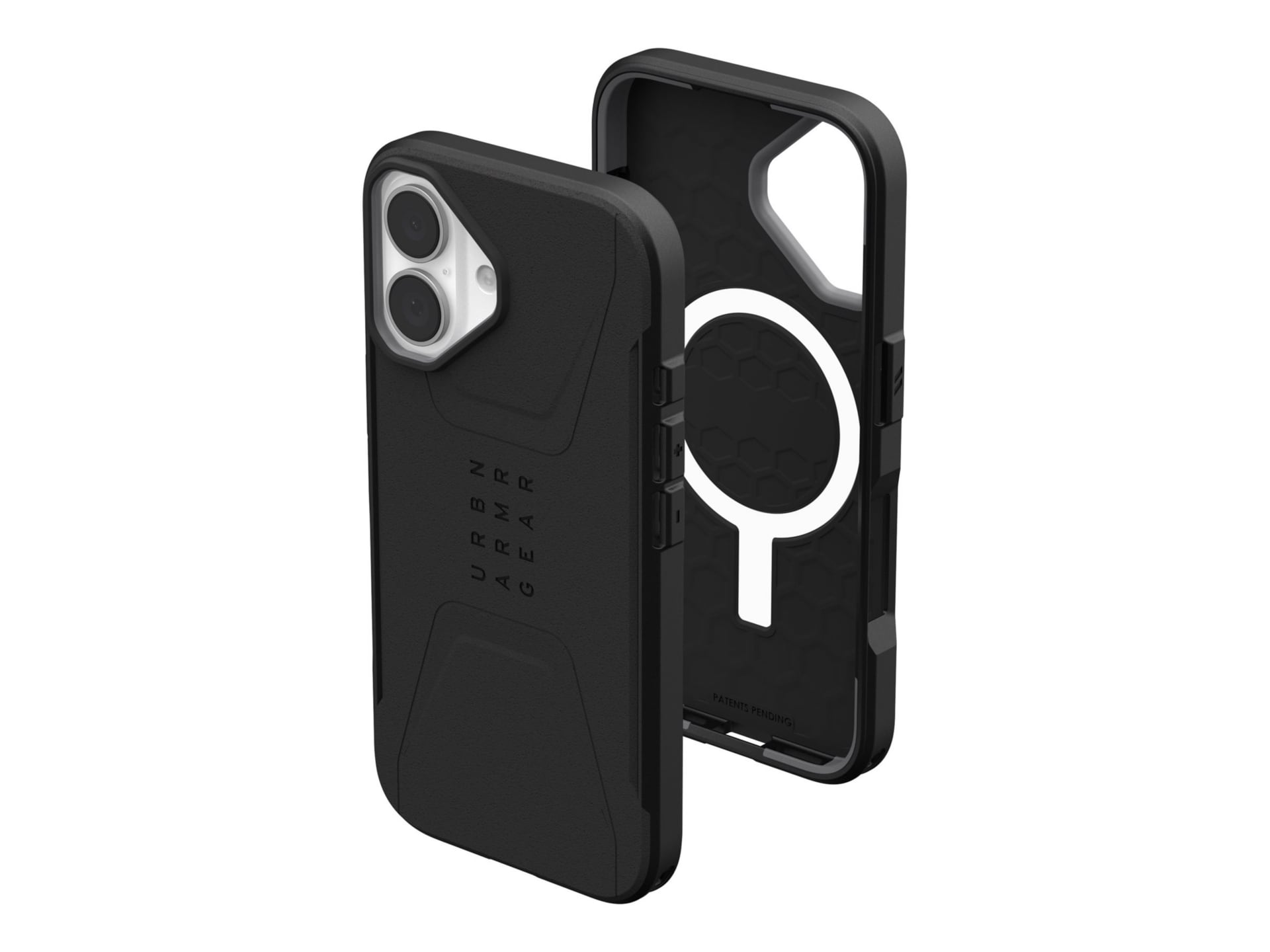 UAG CASE IPH16 CIVILIAN MAGSAFE BLK
