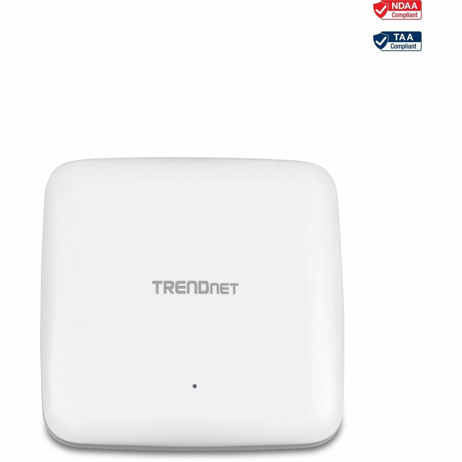 TRENDnet AX1800 Dual Band WiFi 6 PoE+ Access Point, 1201Mbps WiFi AX + 576M