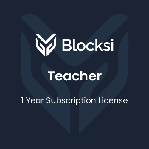 Blocksi Teacher 1 Year Subscription 500-1499 Licenses