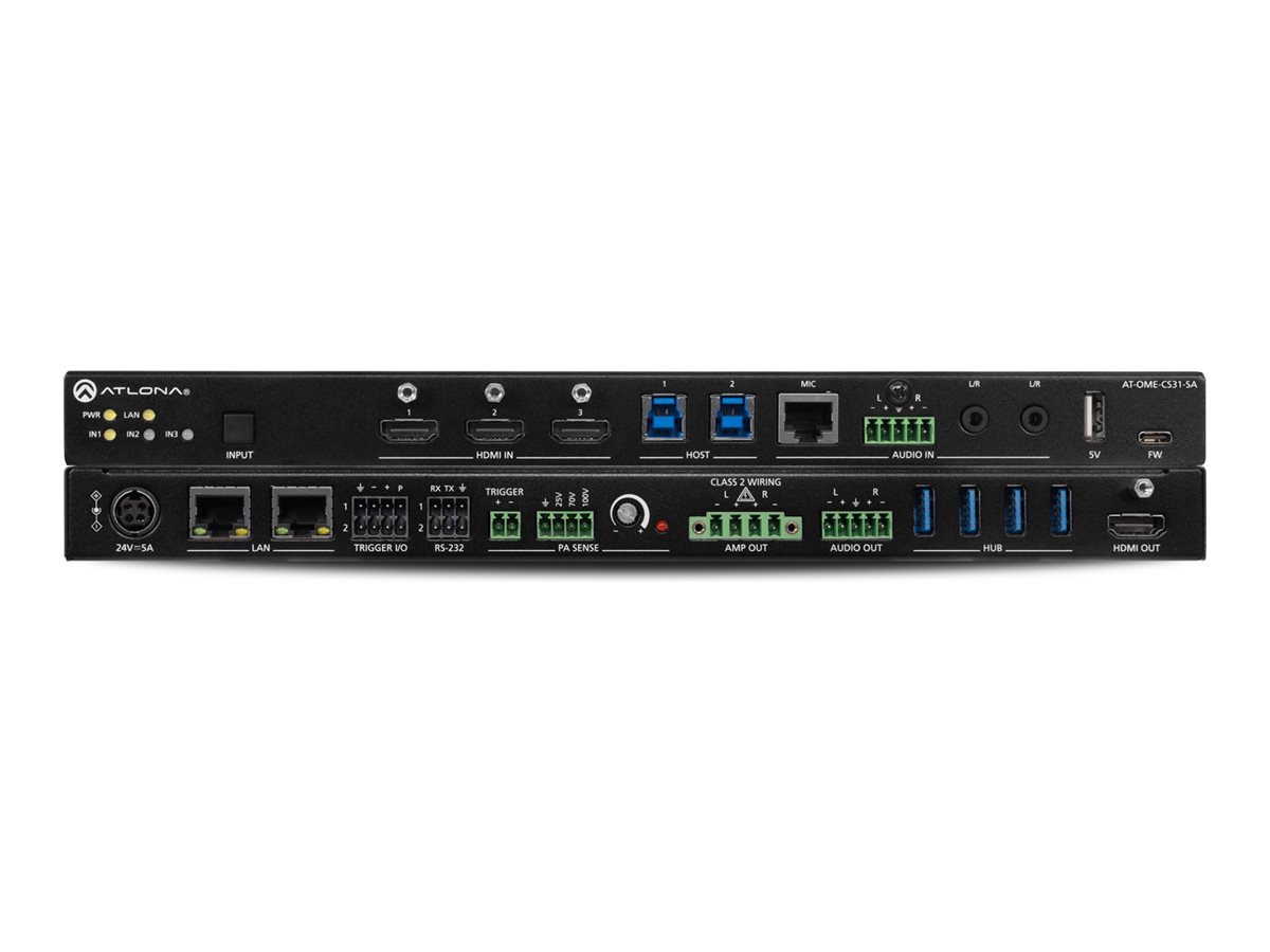 Atlona Omega AT-OME-CS31-SA-C distribution amplifier / switcher - AT ...