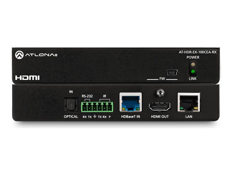 Main image 1 for Atlona - video/audio/infrared/serial extender - RS-232, HDMI, HDBaseT - TAA Compliant