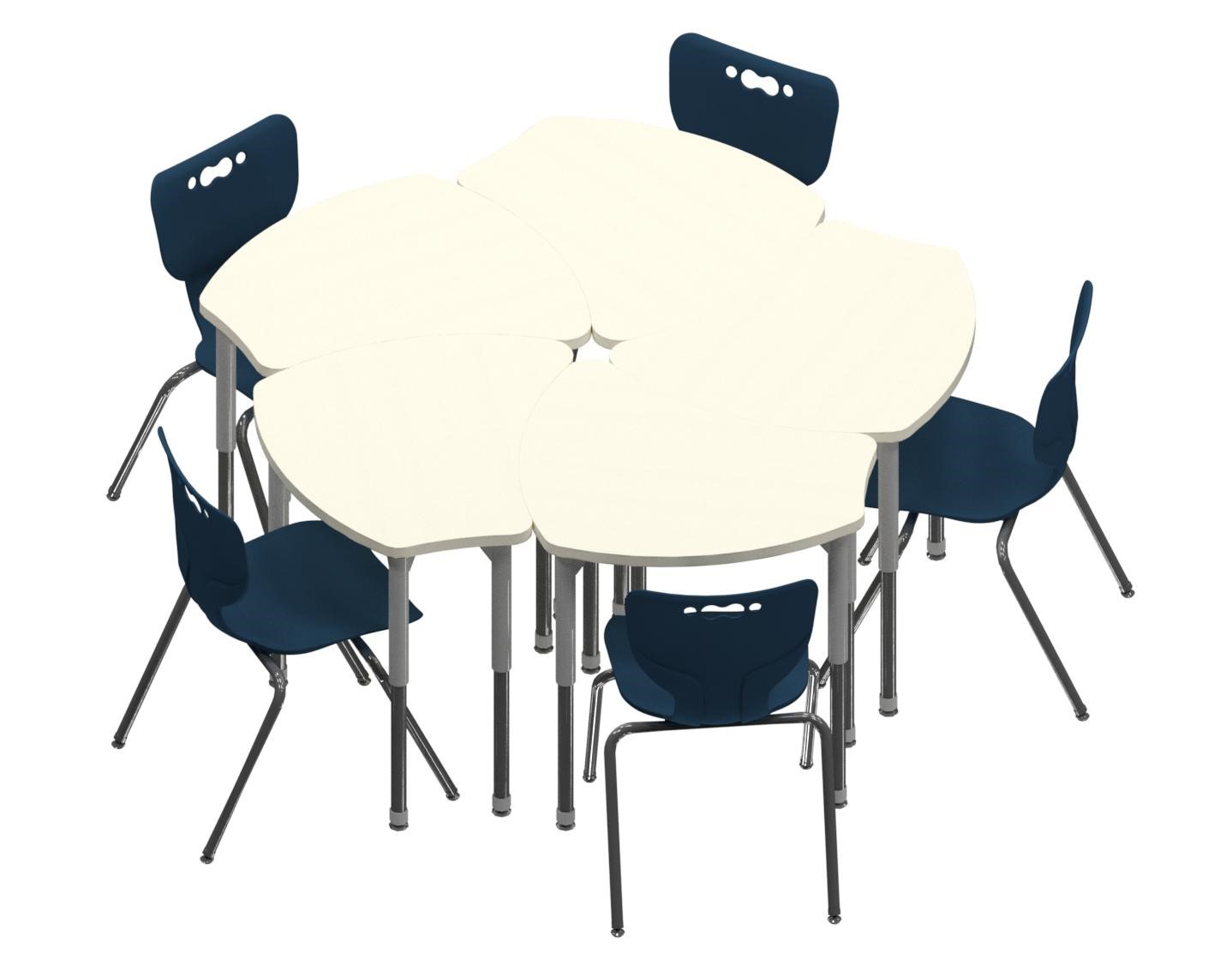 MOORECO HIER SHAPES DESK SET STD