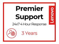 Lenovo Premier 4-Hour - extended service agreement - 3 years - on-site