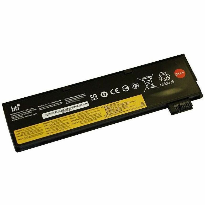 BTI 4X50M08812-BTI 6-CELL 10.8 LI-ION BATTERY 01AV427, 61++, 01AV428, LN-4X