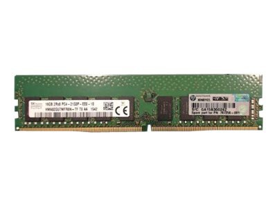 HPE - DDR4 - module - 16 GB - DIMM 288-pin - 2133 MHz / PC4-17000 - unbuffered