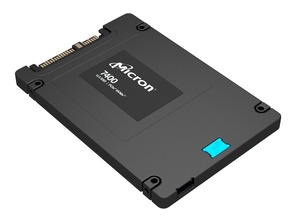 Micron 7400 PRO - SSD - 7.68 TB - U.3 PCIe 4.0 x4 (NVMe)